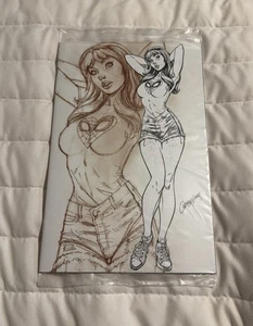 Boceto virgen Amazing Spider-Man #13 exclusivo del panel de Nueva York JSC J Scott Campbell - Imagen 1 de 5