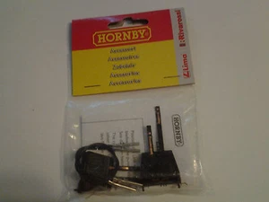 DUE MORSETTI BIPOLARI art. R 8201 RIVAROSSI/HORNBY - Picture 1 of 1
