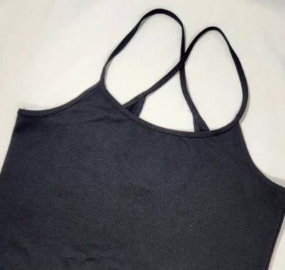 Mujer FABLETICS Cross-back Correa de Espagueti Camiseta sin Mangas Cami NEGRO Talla M Foto 1 de 4