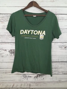 Rolex 24 T Shirt Womens L Green Daytona Beach 2019 Racing Motorsports Nascar - Picture 1 of 9