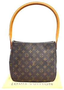 Auth Louis Vuitton Monogram Looping MM Shoulder Bag M51146 W/Dustbag NS040709 - Picture 1 of 20