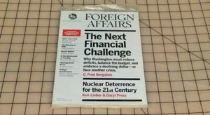 Foreign Affairs (November/December 2009) The Next Financial Challenge - Picture 1 of 2