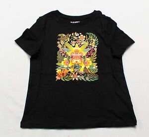 Old Navy Toddler Girl's Project WE & Catalina Estrada Graphic Tee CF6 Black 4T