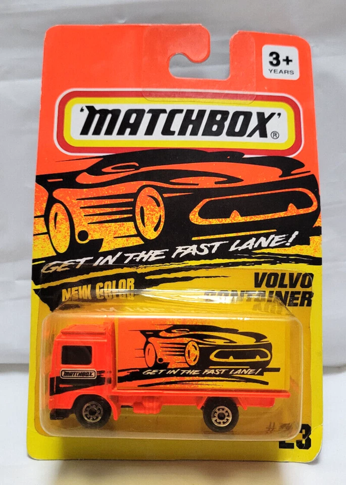 Matchbox 1981 VOLVO Container Truck 23j 1 90