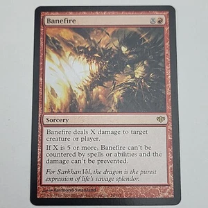 MTG Rare Banefire x 1 NM - Conflux - Picture 1 of 2