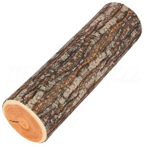 Round Throw Pillow Funny Wood Log Pillow Cylinder Floor Cushion for Home Decor - Picture 1 of 5