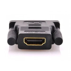 Adaptateur DVI-D (24+1) Mâle vers HDMI Femelle Connecteur 1080P HDTV - Photo 1/3