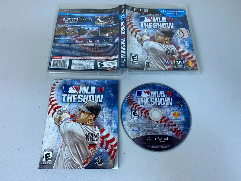MLB 11: The Show (Sony PlayStation 3, 2011) PS3 Genuine Authentic - Image 1 of 2