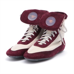 high top chanel sneakers