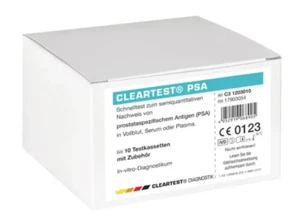 Cleartest PSA-Schnelltest Früherkennung Prostatakrebs Einfache Anwendung - Bild 1 von 4