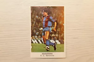 CROMOS CANO S.A. SPAIN F.C BARCELONA "DIEGO MARADONA" DESPEGADO ROOKIE FUTBOL 84 - Imagen 1 de 3