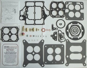 1955-57 KIT DE REPARACIÓN DE CARBOHIDRATOS CARTER WCFB DESOTO 4 BARRILES NUEVO HACE 8 MODELOS DIFERENTES - Imagen 1 de 1