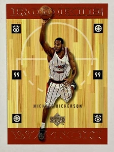 1998-99 Upper Deck Basketball #325 Michael Dickerson RC - Bild 1 von 2