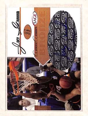 2005-06 Sage  Authentic Autograph Bronze #A9 Joey Graham AUTO /200 EX - Image 1 of 2
