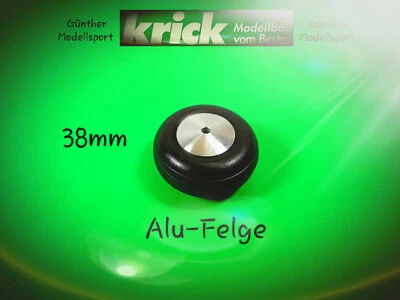 Flugmodellrad 38mm ALU-Felge, 71338 v. Krick / Günther Modellsport - Bild 1 von 2