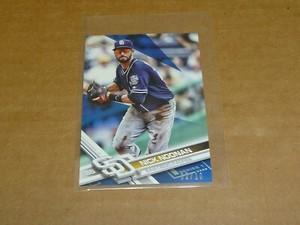 2017 Topps NICK NOONAN MINI BLUE PARALLEL PADRES 02/10 J2018