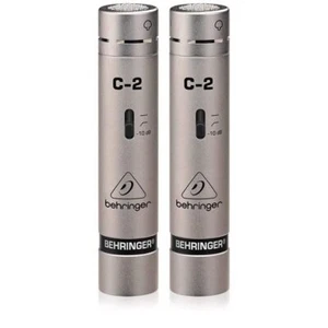 Behringer C2 Matched Pair Condenser Microphones For Studio Live Recording - Picture 1 of 7