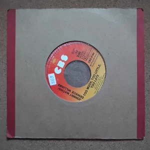 JOHNNY MATHIS / DENIECE WILLIAMS - Too Much, Too Little, Too Late  7"  Vinyl - Picture 1 of 2