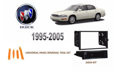 KIT DE TABLERO DE INSTALACIÓN ESTÉREO PARA AUTOMÓVIL BUICK PARK AVENUE 1995-2005, juego de herramientas Foto 1 de 2