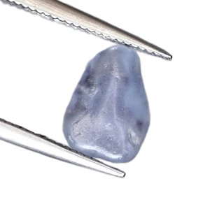Certified 2.19ct Natural Unheated Ceylon Steel Blue Sapphire VS Clarity Rough - Picture 1 of 7