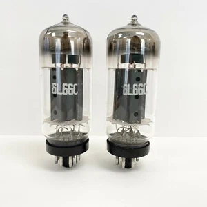 6L6GC EI NUDE BASE NIPPLE TOP PAIRS NOS VALVE TUBE (LC16) - Picture 1 of 1
