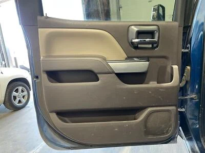 2015-19 Chevy Silverado 3500 Driver LH Left Cocoa/Dune-H0K Rear Door Trim Panel Foto 1 de 4