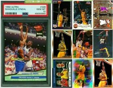100++ SHAQUILLE O'NEAL NBA AUTO ROOKIE SINGLES GAME JERSEY LOT . YOU PICK LIST