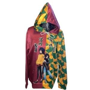 Demon Slayer Shinobu Kochō pullover sweater hoodie Medium yellow Anime - Picture 1 of 7