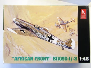 Hobby Craft 1:48 Scale African Front Messerschmitt Bf109G-1/2 model kit # HC1538 - Picture 1 of 8