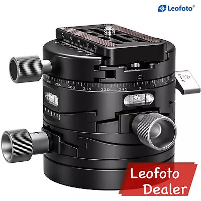 Leofoto G20 3D Geared Head with QR Plate Tripod Head for Camera - Image 1 of 4