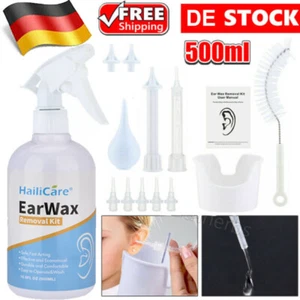 Ohrenschmalz Entferner Ohrreinigungsgerät Ohrenreiniger Reinigung Ohrspülung Kit - Bild 1 von 18