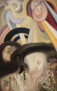 Franciszek Siedlecki : "Fantasy - Imagination" (c.1913) — Giclee Fine Art Print - Picture 1 of 7