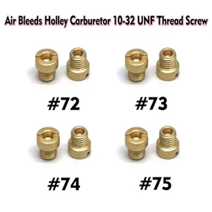 Holley 126-72 73 74 75 Air Bleed Screws.Size:72 73 74 75. 2 pcs per size - Picture 1 of 1