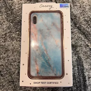 Funda Casery Mármol Escarchado iPhone para iPhone XS Max Prueba de Caída Certificada Ajuste Delgado - Imagen 1 de 3