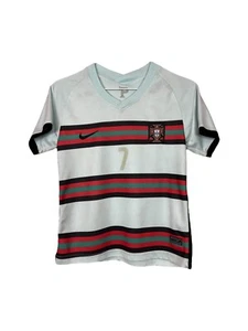 Nike Portugal Ronaldo soccer jersey Kids teen sportswear size m - Picture 1 of 8