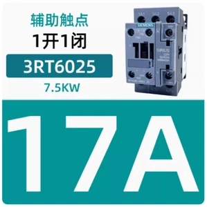 1PC NEW SIEMENS 3RT6 series contactor 3RT6025-1AG20 17A 1NO1NC AC110V #LL - Picture 1 of 11
