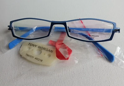 MARCOS DE PLÁSTICO PARA GAFAS TONY MORGAN - AZUL Foto 1 de 2
