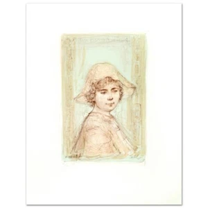 "Victoria" Limited Edition Lithograph by Edna Hibel - Picture 1 of 1