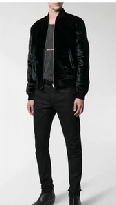 Saint Laurent mens Teddy Velvet jacket. 52/42. $4300 - Picture 1 of 13