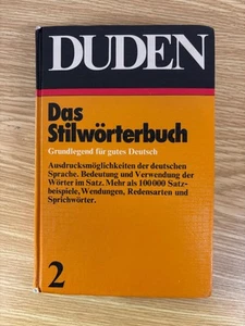 Duden 02. Das Stilwörterbuch: Grundlegend für Gutes Deutsch - Bild 1 von 2