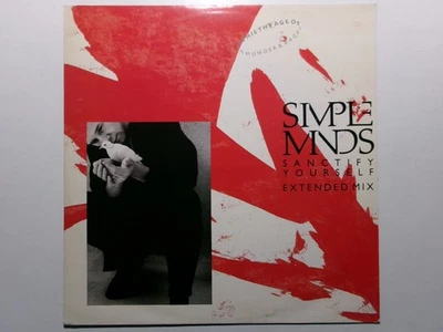 SIMPLE MINDS SANCTIFY YOURSELF VIRGIN SM 1-12 80'S POP - Image 1 of 3