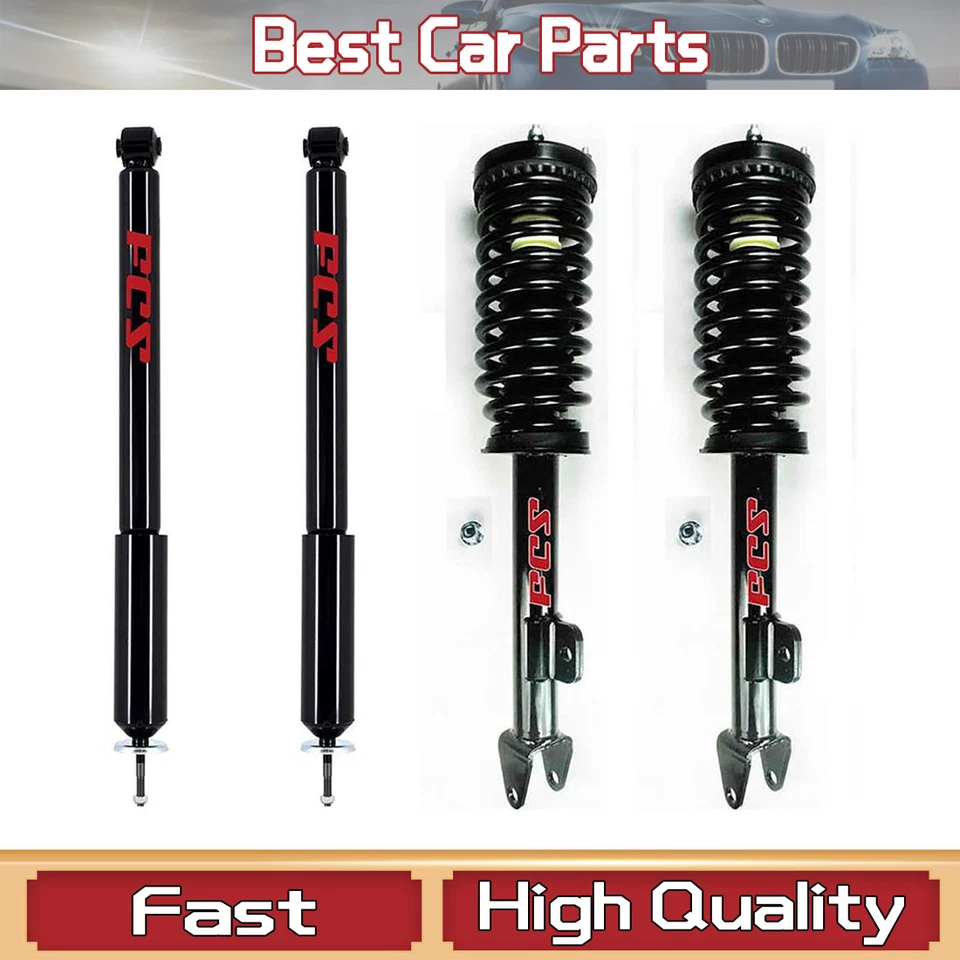 Amortiguadores delanteros y traseros OE de alta calidad para Chrysler 300 2005-2010 tracción trasera 5,7 L Foto 1 de 4