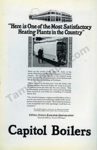 1925 U.S. Radioator Corp. Hausheizung Kessel DRUCKANZEIGE Wanddeko Idee! (4167) - Bild 1 von 1