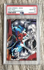 PSA 10 GEM LOW POP 4 RAREST 1992 MARVEL ANNIVERSARY THE TEST 30TH ANIV #46 NEW - Picture 1 of 2