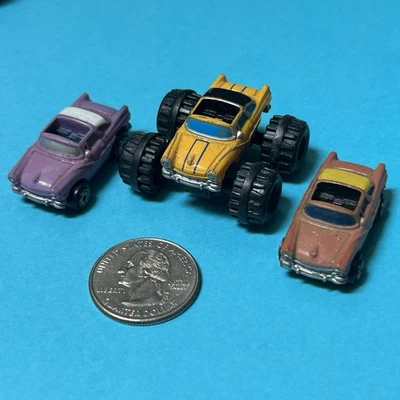MICRO MACHINES Loose Lot LineUp Repaint Crown Color Changer ? vintage GALOOB 25( - Image 1 of 3