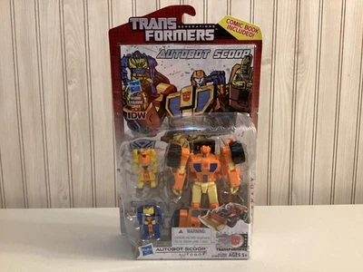Transformers Generations Thrilling 30 Autobot Scoop Targetmaster Deluxe 2014 Foto 1 de 4