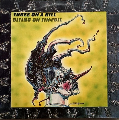 THREE ON A HILL: Biting on Tin Foil DEEP ELLUM 12" EP 33 RPM Ultra Rare Texas LP - Image 1 of 4