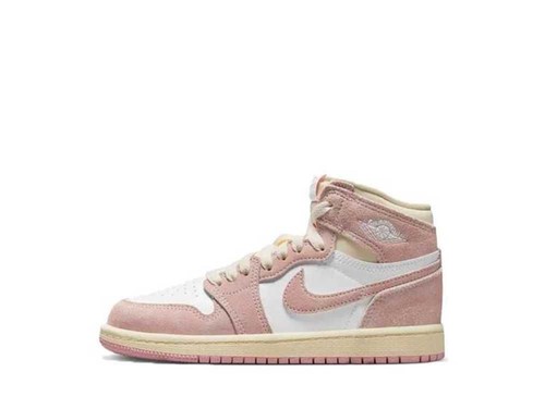 Nike PS Air Jordan 1 Retro High OG rosa lavato mai usate