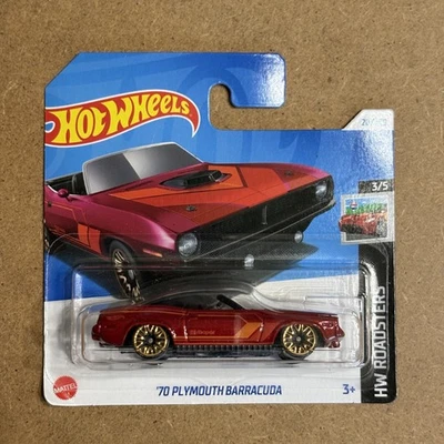HOT WHEELS '70 Plymouth Barracuda - Mainline - Immagine 1 di 3