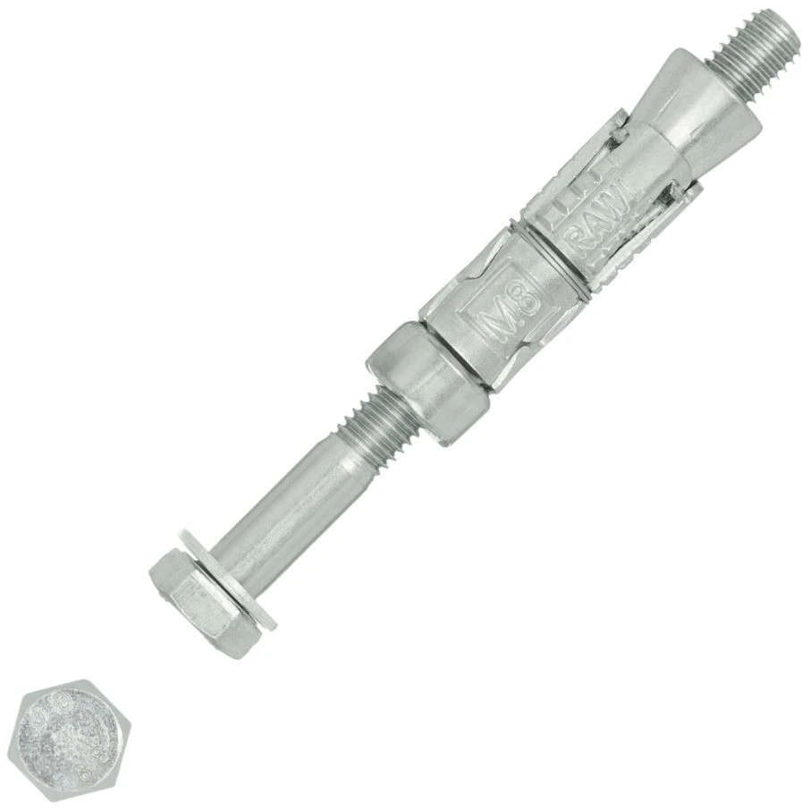 Rawlplug Rawbolt Shield Anclaje Perno Suelto 8 x 65 mm 2pk Foto 1 de 1